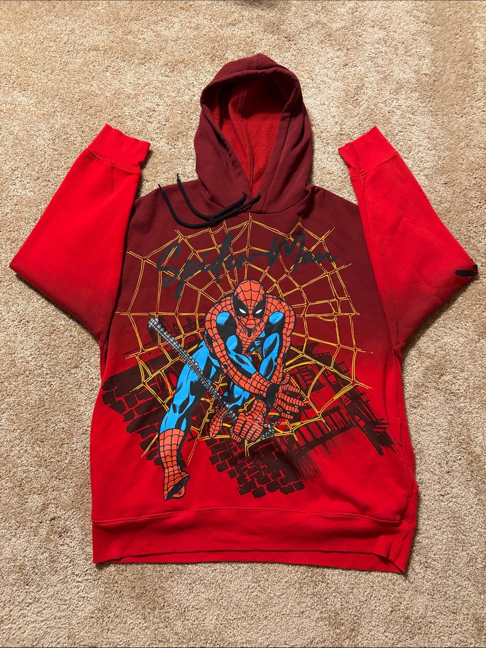 Men’s NWOT Spiderman Hoodie